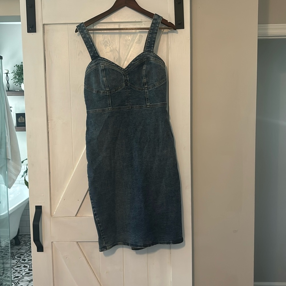 Express Jean Dress. Purchased Summer 2024. New style.